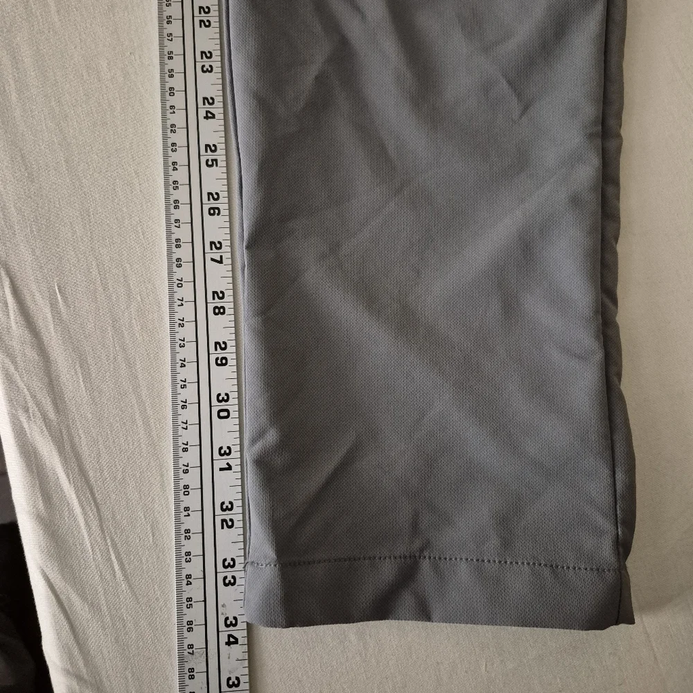 Banana Republic Mens Slim Straight Core Temp Chino Pants Gray 40x34‎ Casual